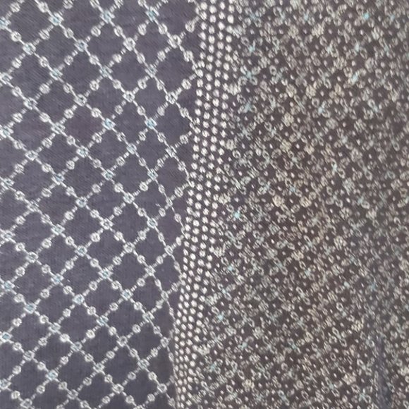 TALBOTS | Women's Top Blue White Size Large - Picture 3 of 4